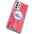 NBA Philadelphia 76ers Hardwood Classics Galaxy A53 5G Clear Case
