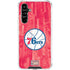 NBA Philadelphia 76ers Hardwood Classics Galaxy A54 5G Clear Case