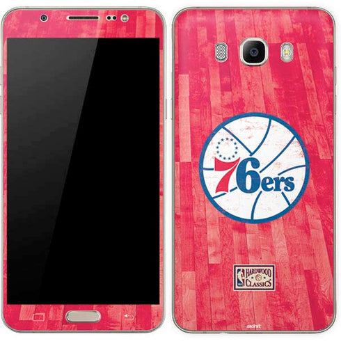 NBA Philadelphia 76ers Hardwood Classics Galaxy J7 Skin