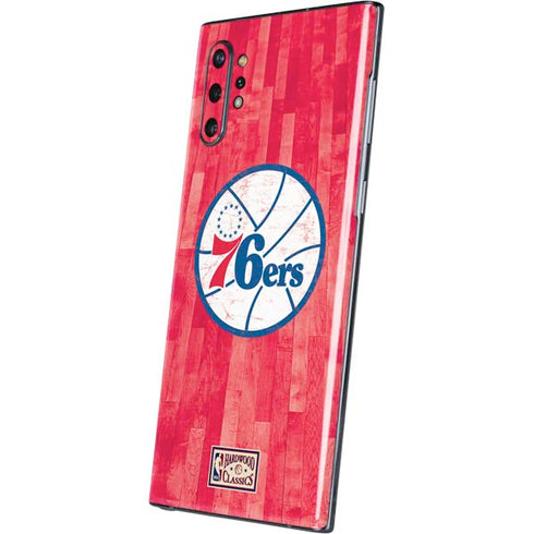 NBA Philadelphia 76ers Hardwood Classics Galaxy Note 10 Plus Skin