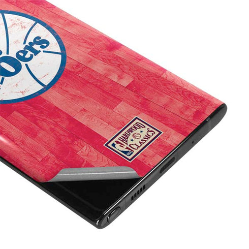 NBA Philadelphia 76ers Hardwood Classics Galaxy Note 10 Plus Skin