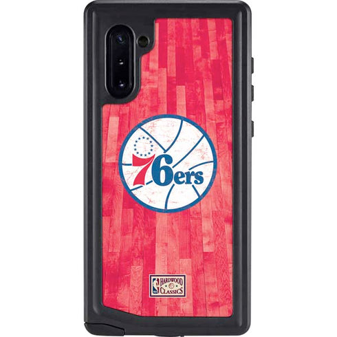 NBA Philadelphia 76ers Hardwood Classics Galaxy Note 10 Waterproof Case