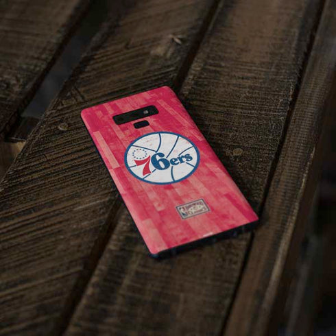 NBA Philadelphia 76ers Hardwood Classics Galaxy Note 9 Skin