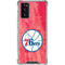 NBA Philadelphia 76ers Hardwood Classics Galaxy Note20 5G Clear Case