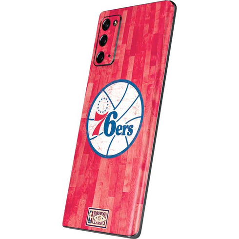 NBA Philadelphia 76ers Hardwood Classics Galaxy Note20 5G Skin
