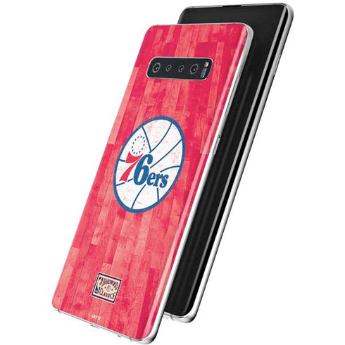 NBA Philadelphia 76ers Hardwood Classics Galaxy S10 Plus Skin