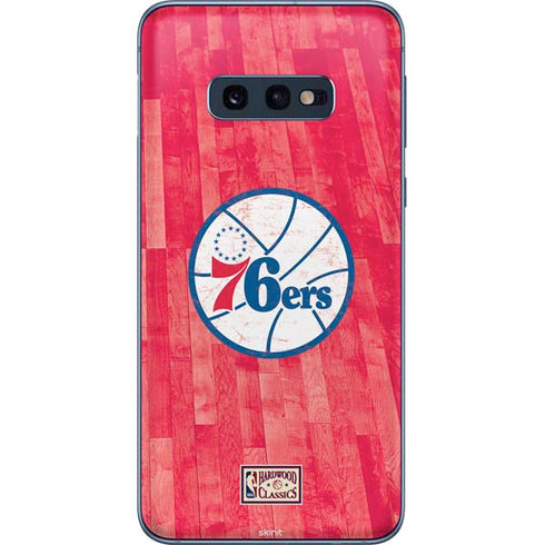 NBA Philadelphia 76ers Hardwood Classics Galaxy S10e Skin