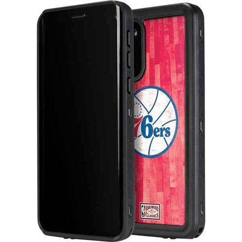 NBA Philadelphia 76ers Hardwood Classics Galaxy S20 Plus Waterproof Case