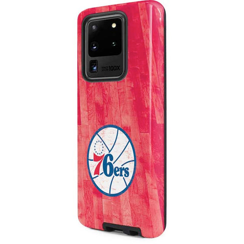 NBA Philadelphia 76ers Hardwood Classics Galaxy S20 Ultra 5G Pro Case