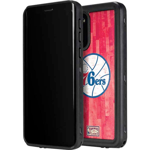 NBA Philadelphia 76ers Hardwood Classics Galaxy S20 Waterproof Case