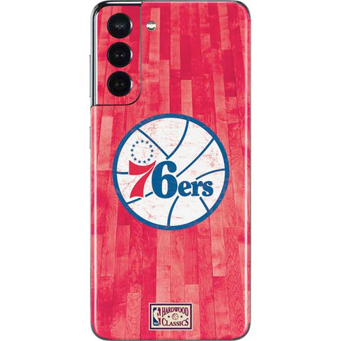 NBA Philadelphia 76ers Hardwood Classics Galaxy S21 5G Skin