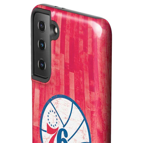 NBA Philadelphia 76ers Hardwood Classics Galaxy S21 FE Pro Case