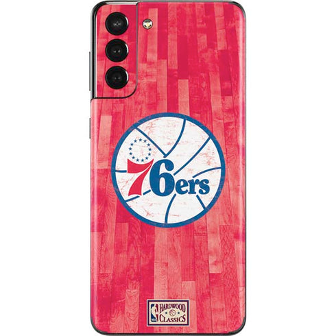 NBA Philadelphia 76ers Hardwood Classics Galaxy S21 Plus 5G Skin