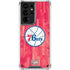 NBA Philadelphia 76ers Hardwood Classics Galaxy S21 Ultra 5G Clear Case