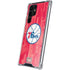 NBA Philadelphia 76ers Hardwood Classics Galaxy S22 Ultra Clear Case