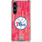 NBA Philadelphia 76ers Hardwood Classics Galaxy S23 FE Clear Case