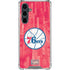 NBA Philadelphia 76ers Hardwood Classics Galaxy S23 FE Clear Case