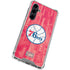 NBA Philadelphia 76ers Hardwood Classics Galaxy S23 FE Clear Case
