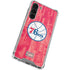 NBA Philadelphia 76ers Hardwood Classics Galaxy S23 Plus Clear Case