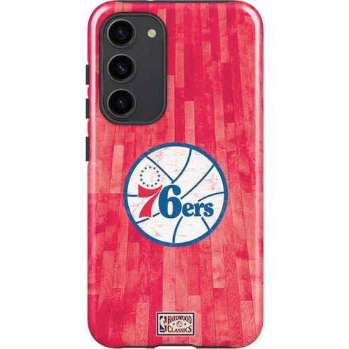 NBA Philadelphia 76ers Hardwood Classics Galaxy S23 Plus Pro Case