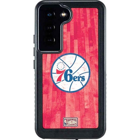 NBA Philadelphia 76ers Hardwood Classics Galaxy S23 Waterproof Case