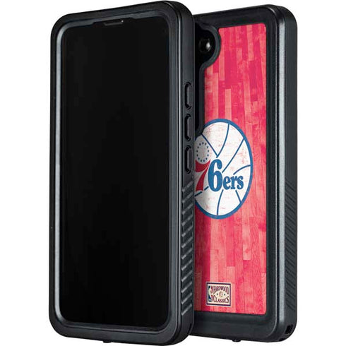 NBA Philadelphia 76ers Hardwood Classics Galaxy S23 Waterproof Case