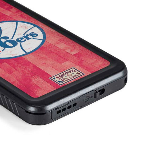 NBA Philadelphia 76ers Hardwood Classics Galaxy S23 Waterproof Case