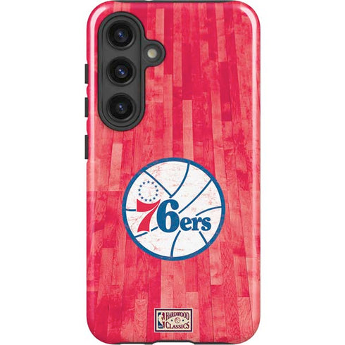 NBA Philadelphia 76ers Hardwood Classics Galaxy S24 Impact Case