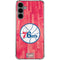 NBA Philadelphia 76ers Hardwood Classics Galaxy S24 Plus Clear Case