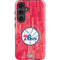 NBA Philadelphia 76ers Hardwood Classics Galaxy S24 Plus Impact Case
