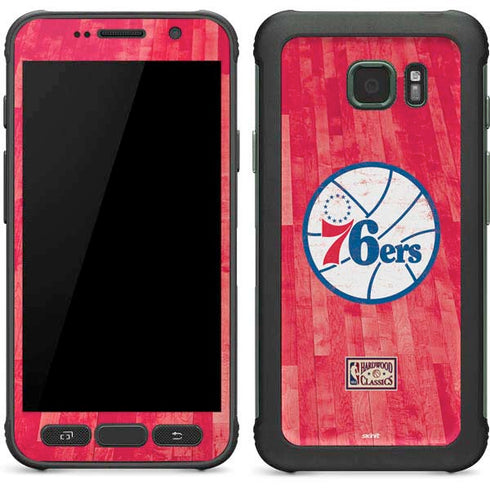 NBA Philadelphia 76ers Hardwood Classics Galaxy S7 Active Skin