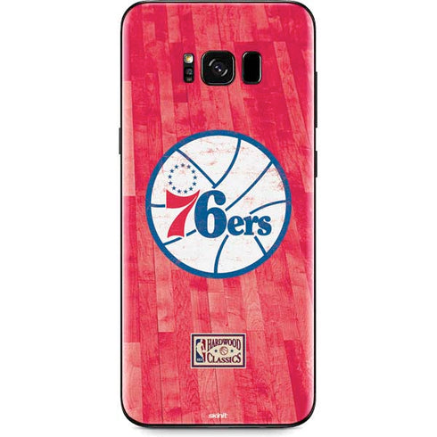 NBA Philadelphia 76ers Hardwood Classics Galaxy S8 Plus Skin