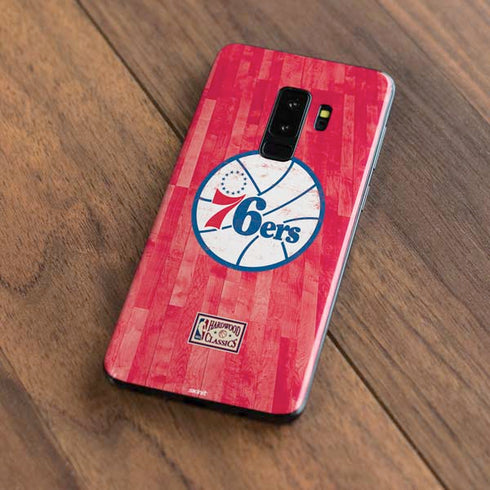 NBA Philadelphia 76ers Hardwood Classics Galaxy S9 Plus Skin