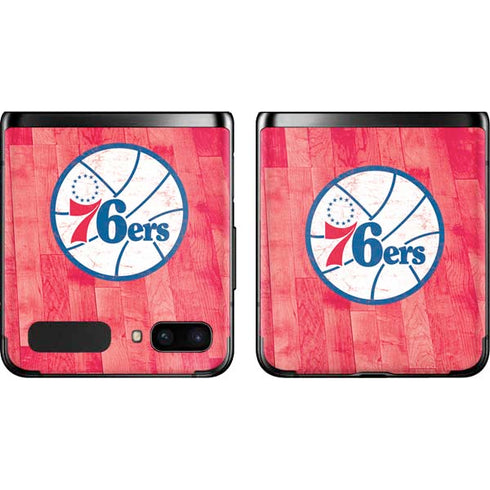 NBA Philadelphia 76ers Hardwood Classics Galaxy Z Flip Skin