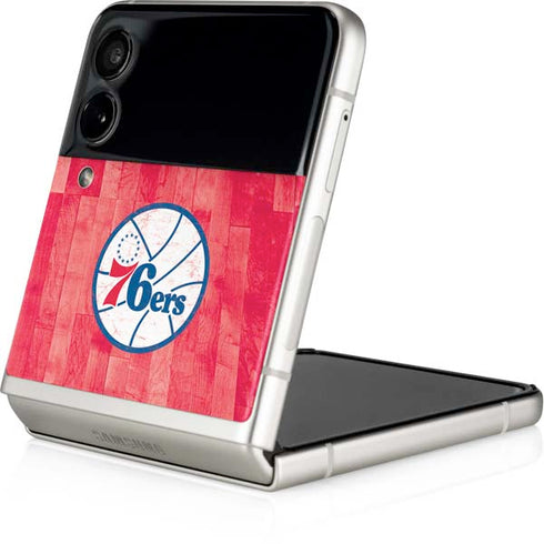 NBA Philadelphia 76ers Hardwood Classics Galaxy Z Flip3 5G Skin