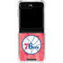 NBA Philadelphia 76ers Hardwood Classics Galaxy Z Flip5 5G Clear Case
