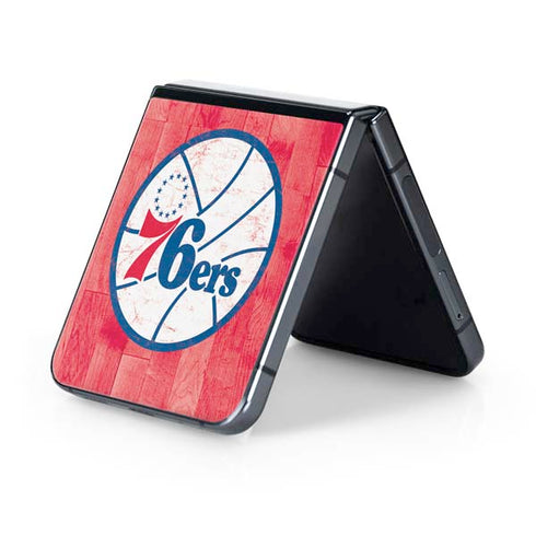 NBA Philadelphia 76ers Hardwood Classics Galaxy Z Flip5 5G Skin