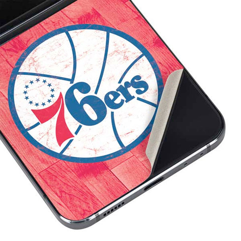 NBA Philadelphia 76ers Hardwood Classics Galaxy Z Flip5 5G Skin