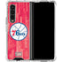 NBA Philadelphia 76ers Hardwood Classics Galaxy Z Fold4 5G Clear Case