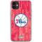NBA Philadelphia 76ers Hardwood Classics iPhone 11 Clear Case