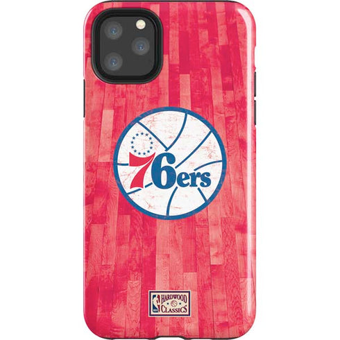 NBA Philadelphia 76ers Hardwood Classics iPhone 11 Pro Max Impact Case