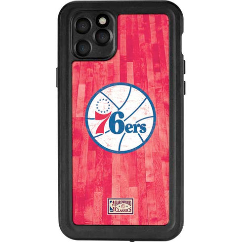 NBA Philadelphia 76ers Hardwood Classics iPhone 11 Pro Max Waterproof Case