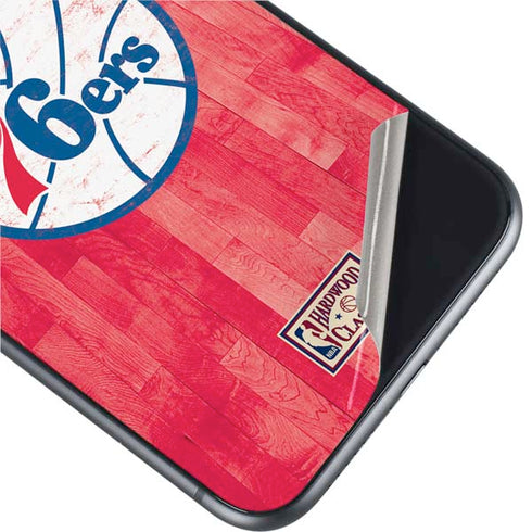 NBA Philadelphia 76ers Hardwood Classics iPhone 11 Skin