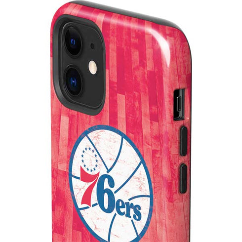 NBA Philadelphia 76ers Hardwood Classics iPhone 12 Impact Case