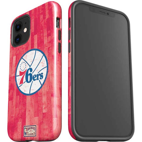 NBA Philadelphia 76ers Hardwood Classics iPhone 12 Impact Case