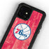 NBA Philadelphia 76ers Hardwood Classics iPhone 12 Mini Waterproof Case