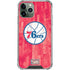 NBA Philadelphia 76ers Hardwood Classics iPhone 12 Pro Clear Case