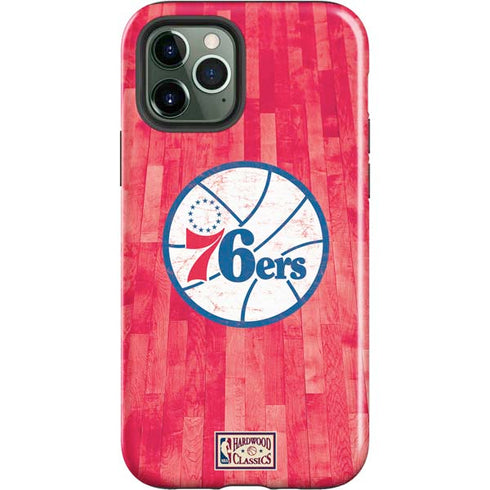 NBA Philadelphia 76ers Hardwood Classics iPhone 12 Pro Impact Case