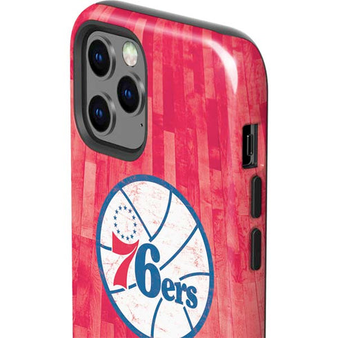 NBA Philadelphia 76ers Hardwood Classics iPhone 12 Pro Impact Case