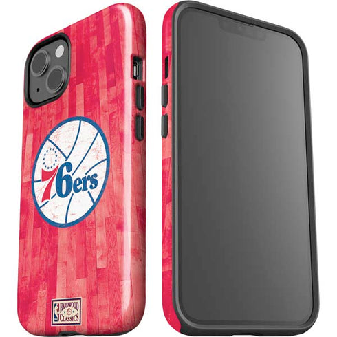 NBA Philadelphia 76ers Hardwood Classics iPhone 13 Impact Case